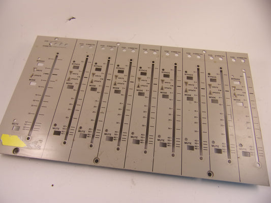 Tascam M-3700 fader panels in two  variants