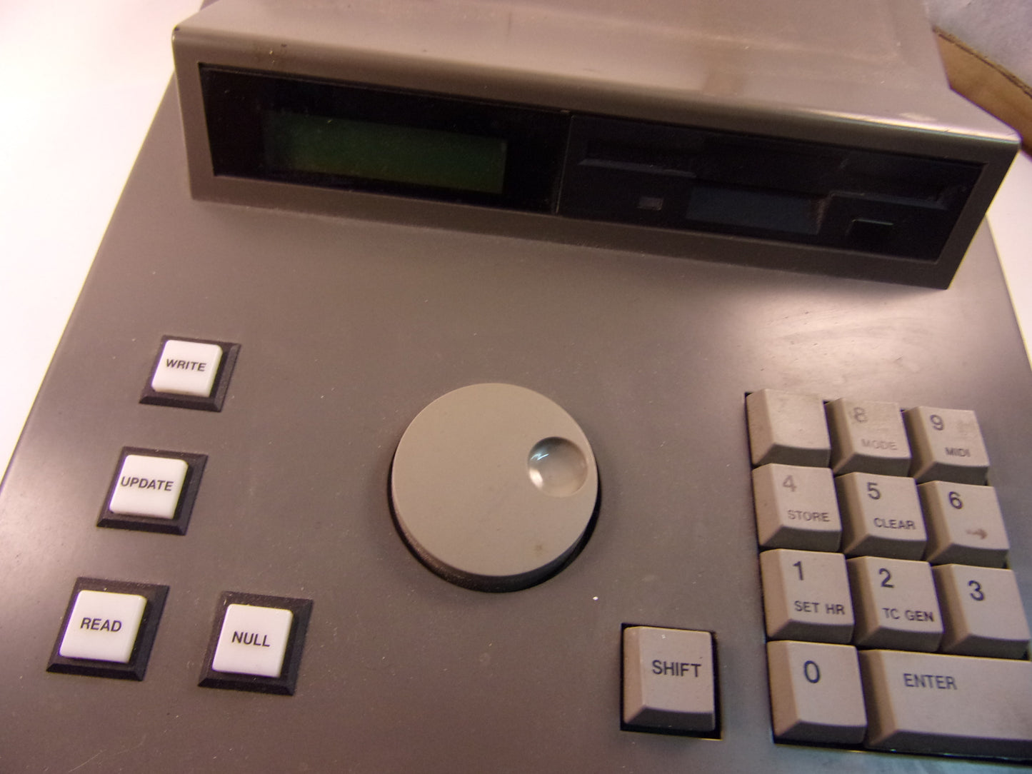 Tascam M-3700 automation computer and disk drive