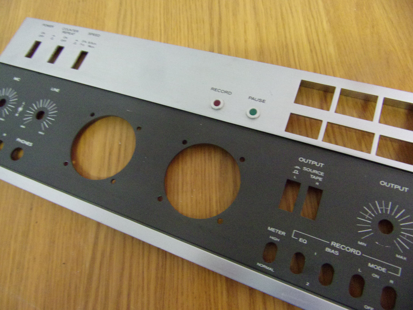 TEAC A-4300SX Main front lower cosmetic panel