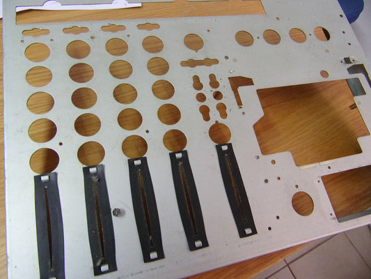 Tascam 144 main metal frame panel
