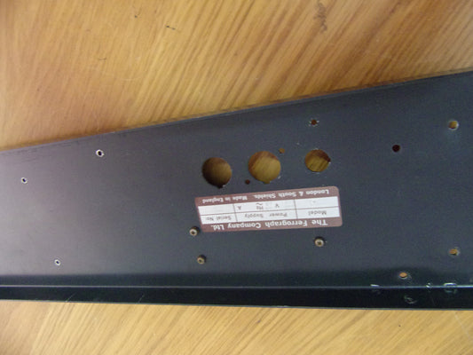 Ferrograph Recorder Test Set rear panel RTS 1