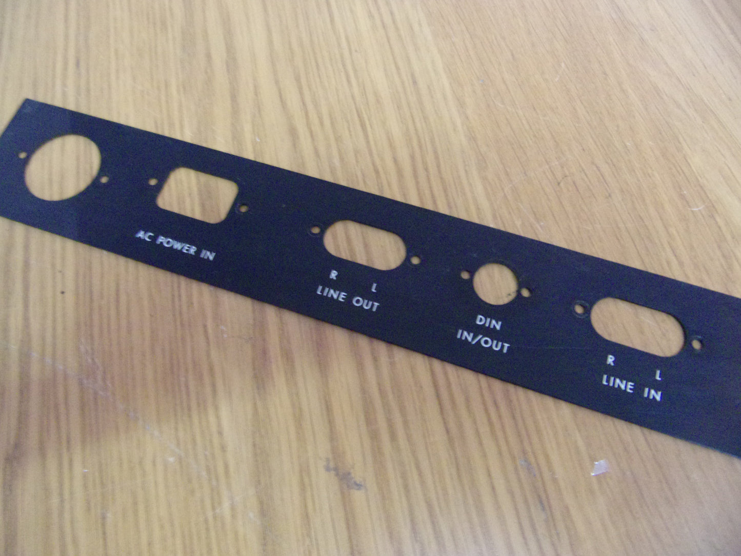 TEAC A-2050 REAR PLASTIC PANEL