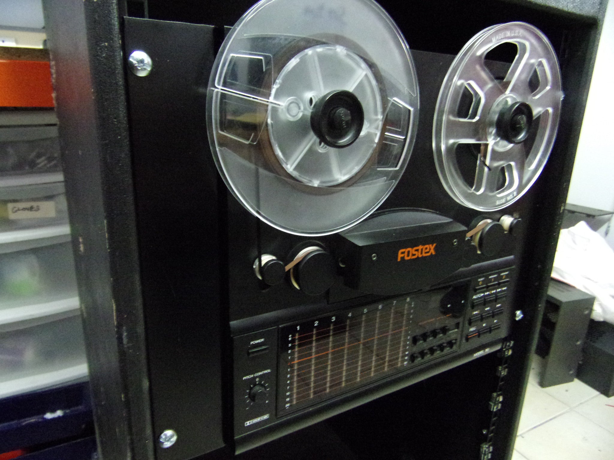 Teac Rack Various Tascam TEAC Fostex Rack Ears Rails black (pair) R8 38 22-2 X-3 ...