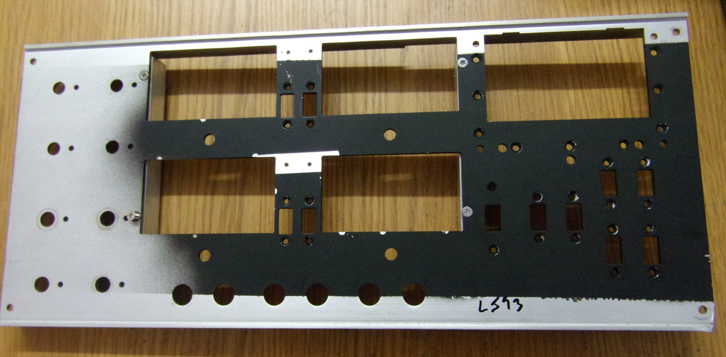 Teac A-3340S front internal aluminum VU panel