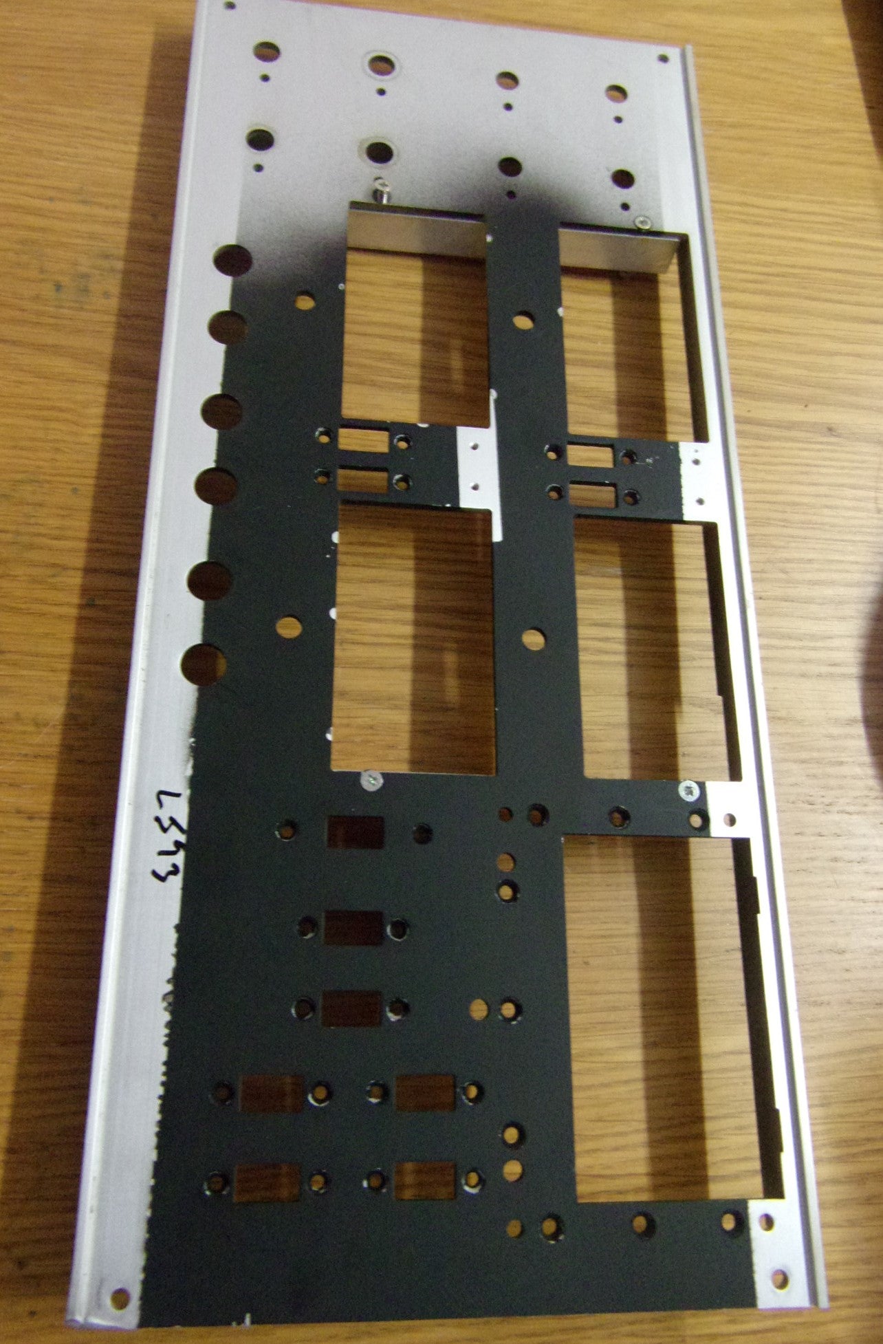 Teac A-3340S front internal aluminum VU panel