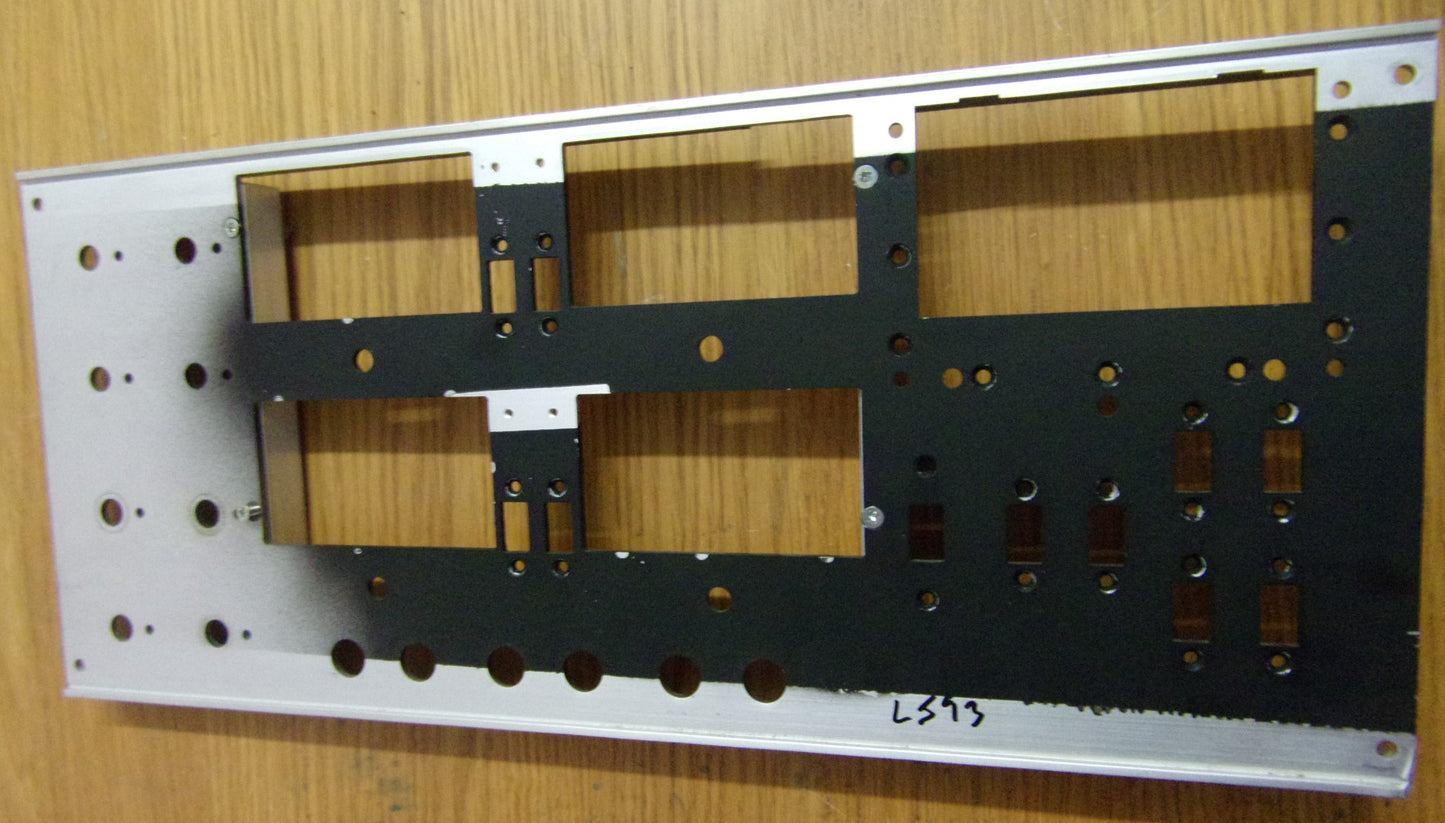 Teac A-3340S front internal aluminum VU panel