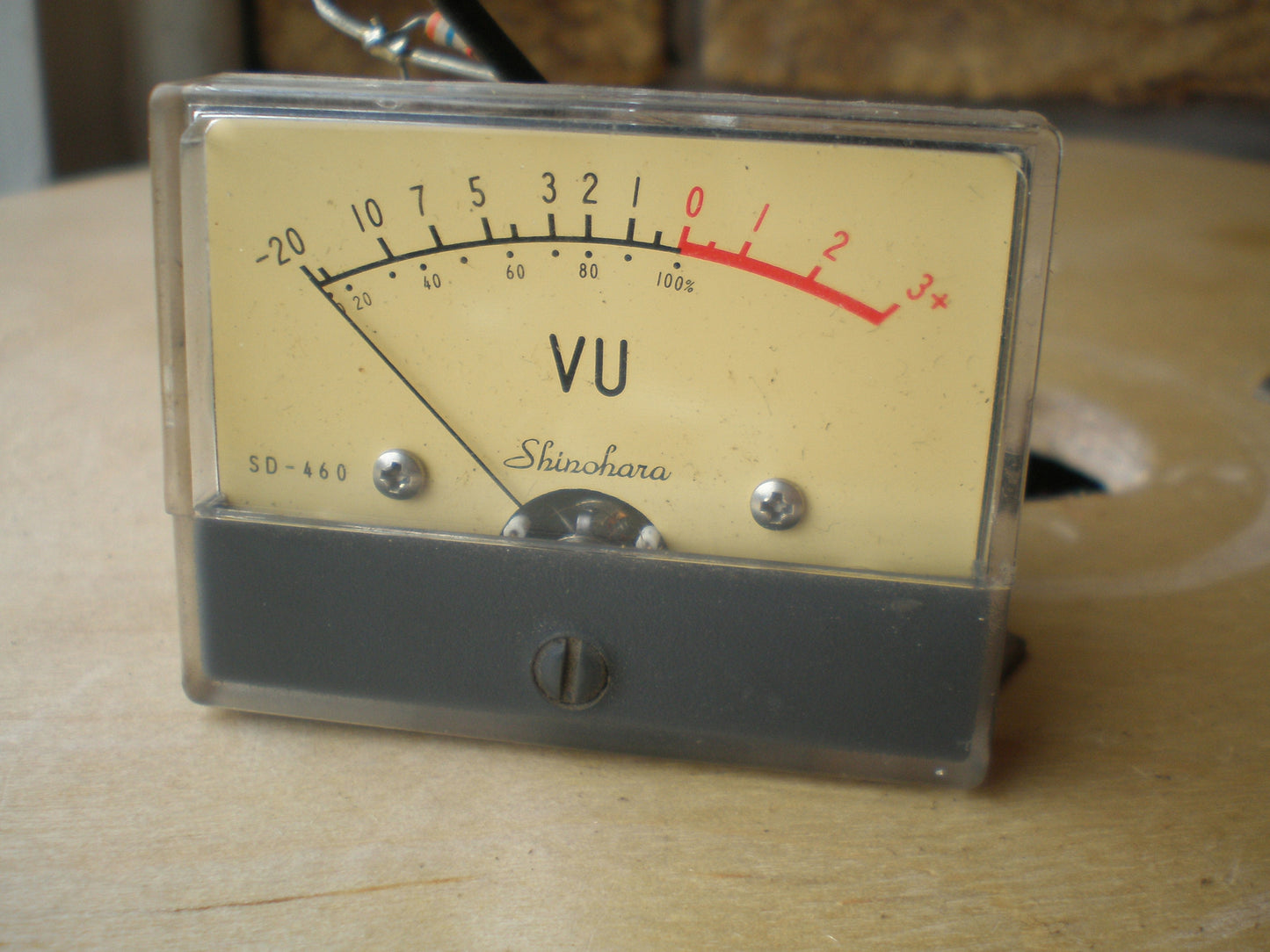 VU Meter Shinohara classic vintage model SD-460 RSD Mixer