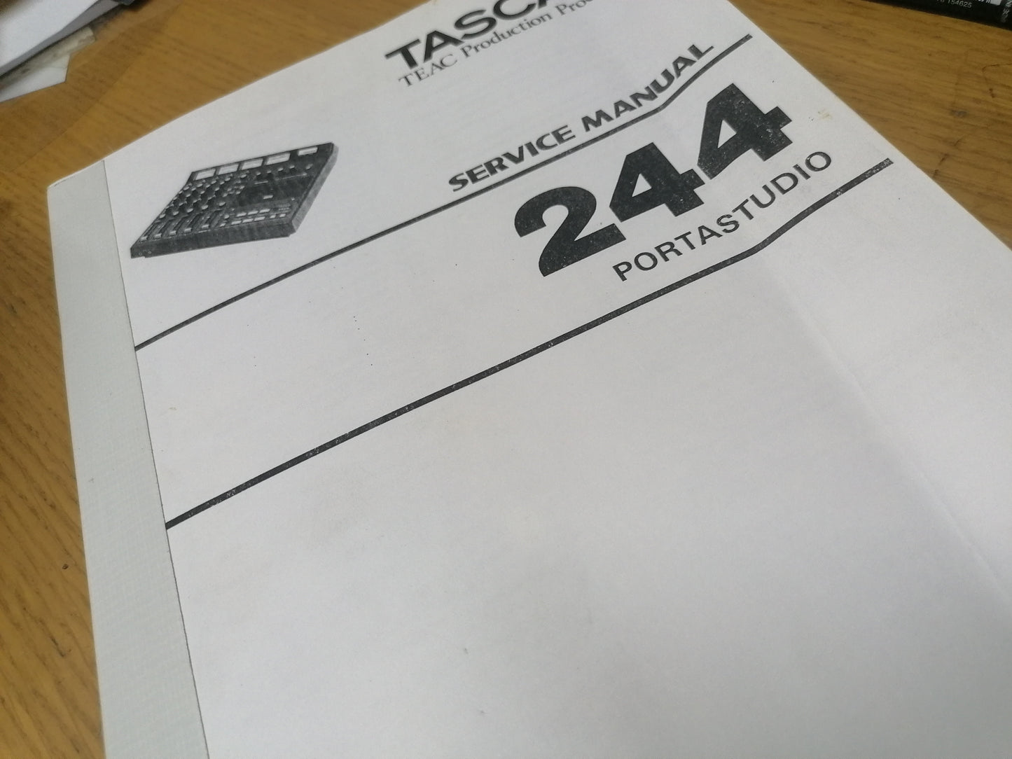 Tascam Portastudio 244 Professional service manual copy