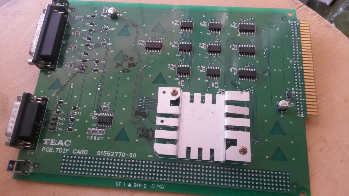 Tdif Interface TEAC TASCAM PCB TDIF CARD 91552770-00 – Tascam Ninja