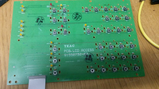 Teac Tascam TM-D4000 LCD acess PCB 91552732-00