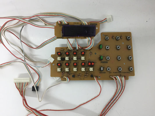 Fostex Model 80 function/control pcb 8251159 201