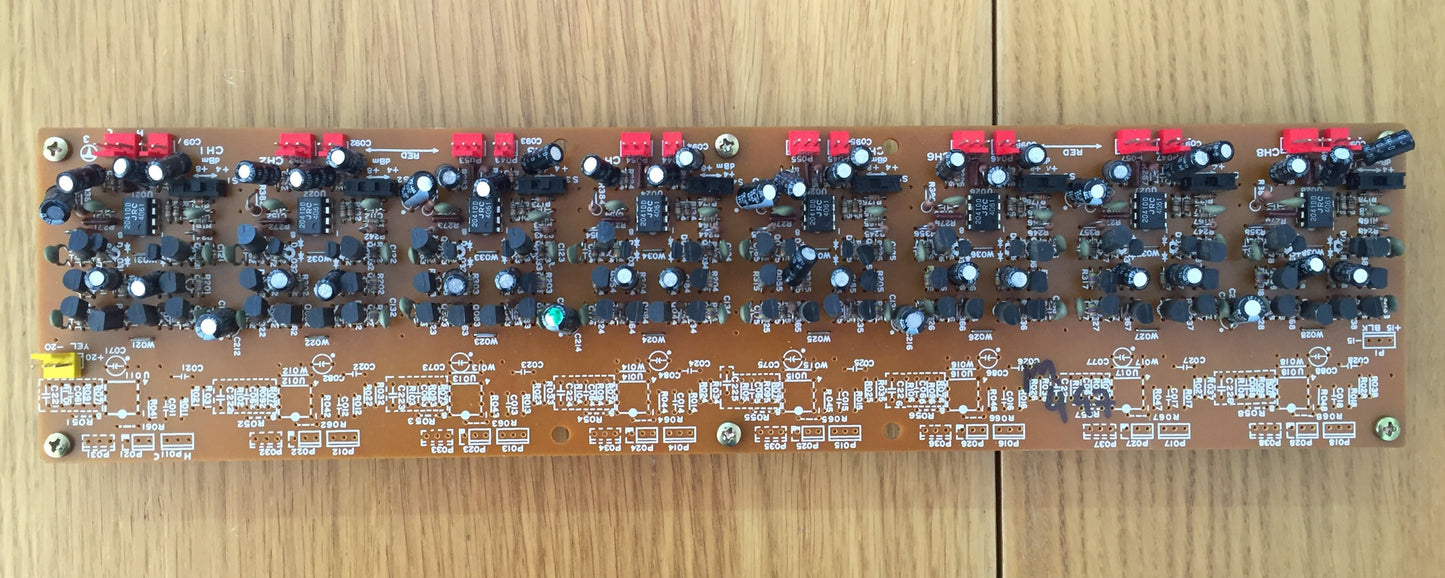 Tascam M-520 main in out ampl pcb 52101288-01