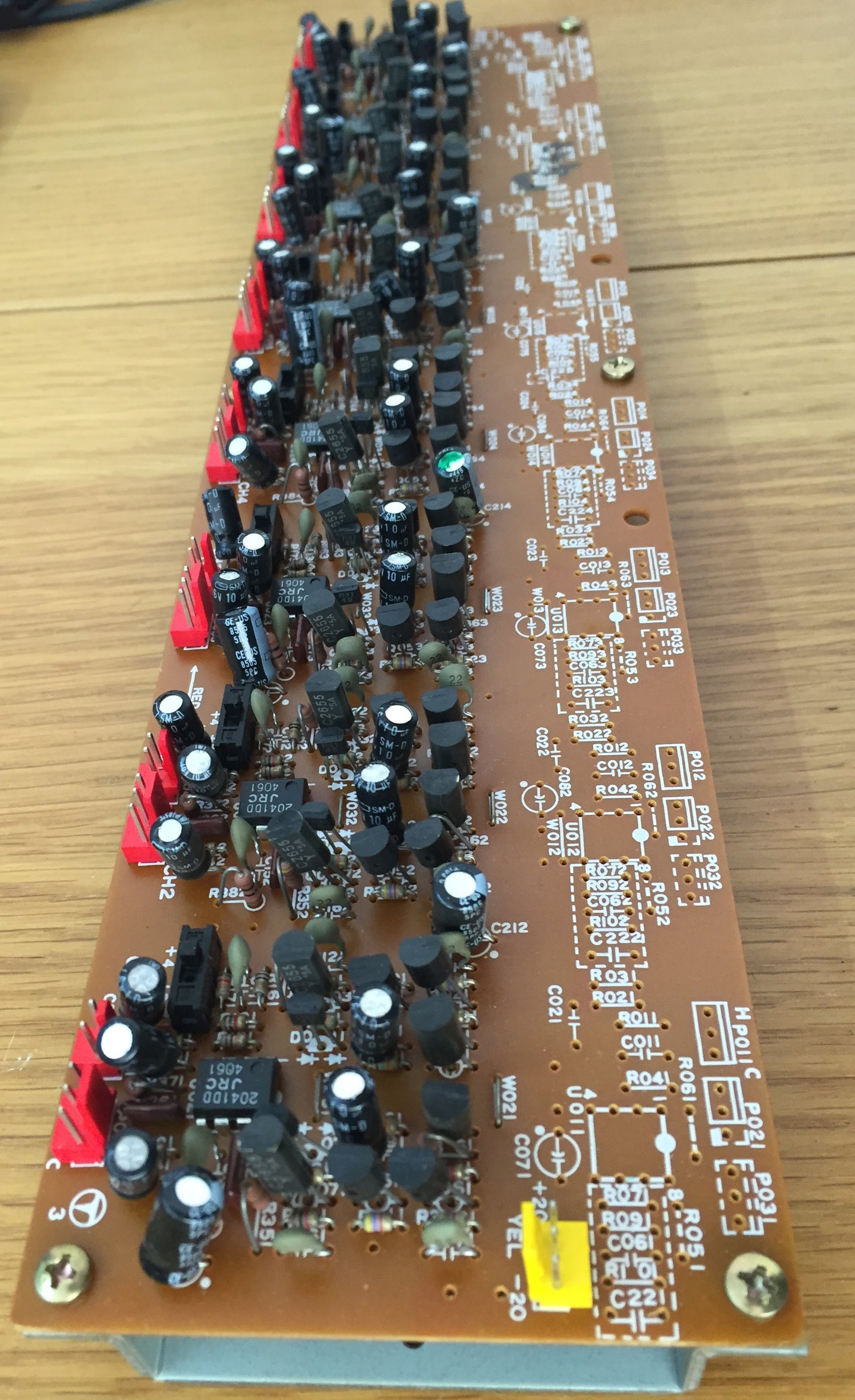 Tascam M-520 main in out ampl pcb 52101288-01