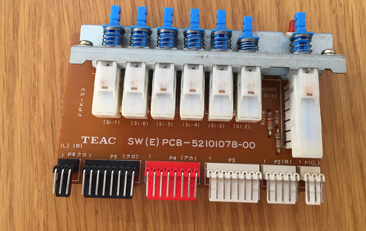 Tascam M-520 sw e pcb 52101078-00