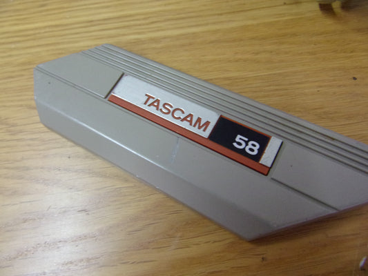 Tascam 58 front badge panel