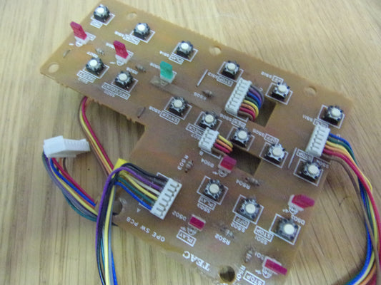 Tascam 246 ope sw pcb 52101693-00