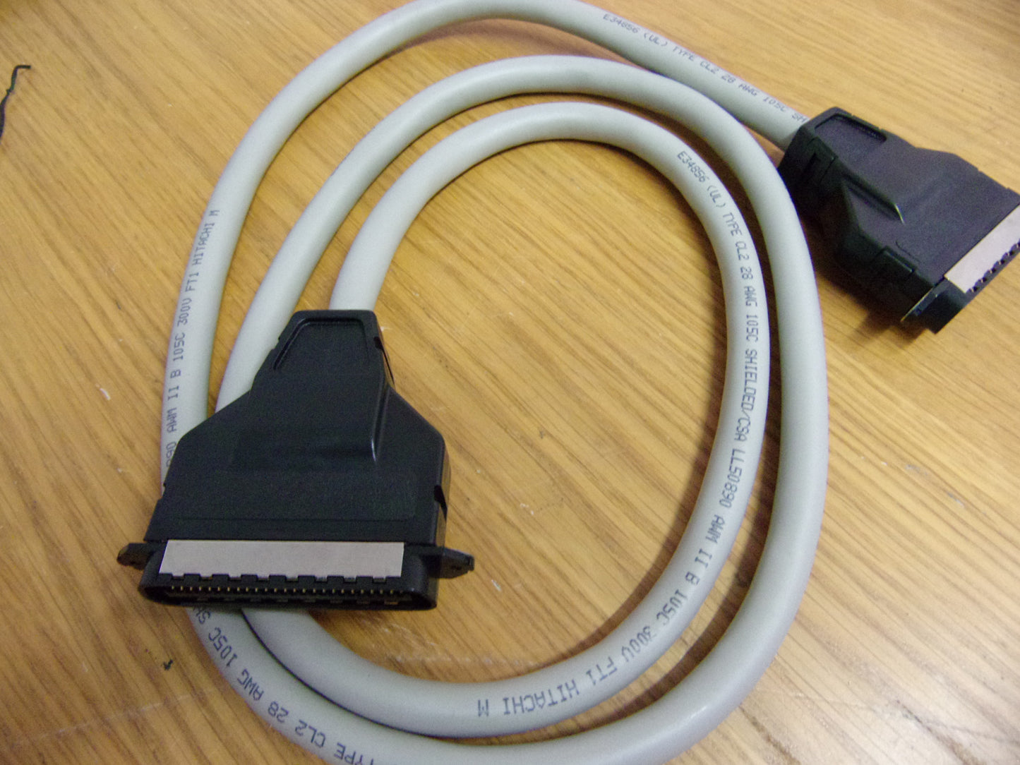 50 way SCSI 1 Centronix industrial lead all pins connected male to male