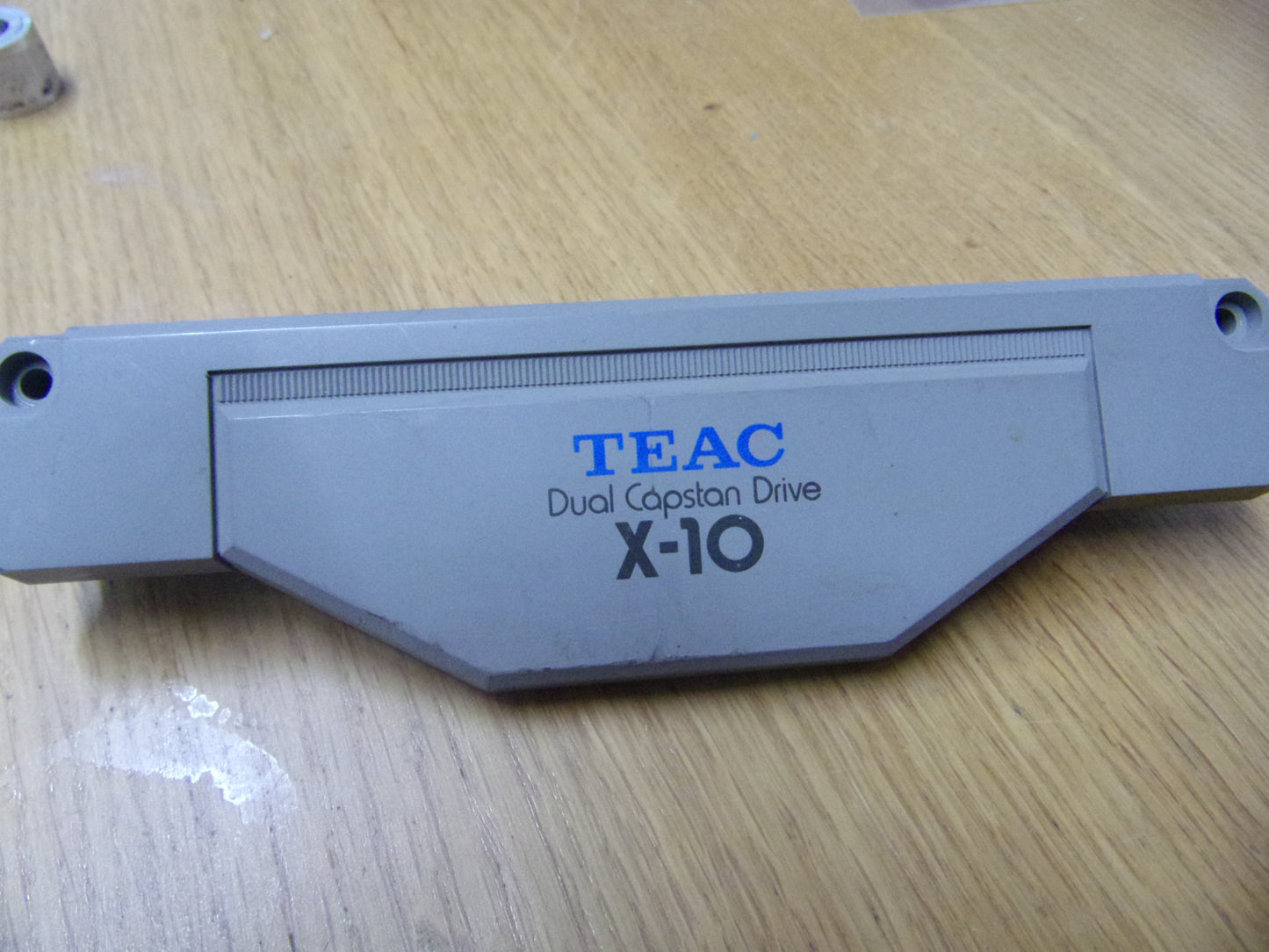 Teac X-10 plastic head cover slight scratching