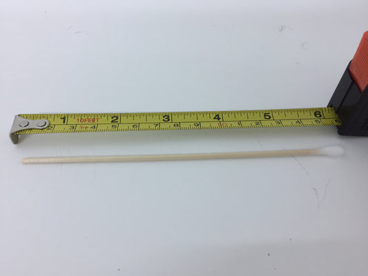 Long wooden cotton swabs/buds for cleaning heads etc pk 5