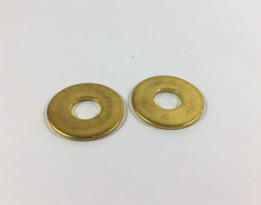 Brass washer 5/16 centre 7/8 outer diameter pack of 2
