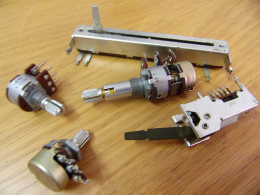 Tascam 144 244 246 Volume Controls Pots switches etc