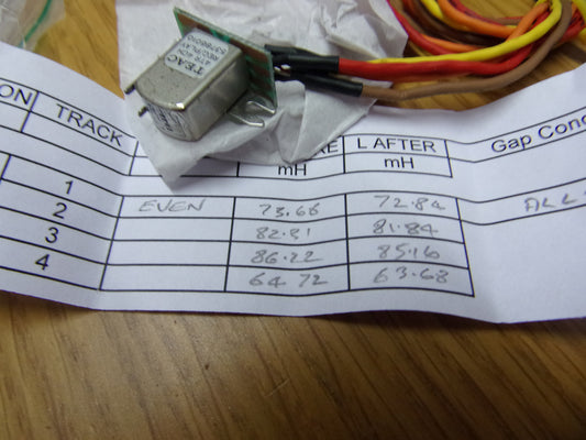 Tascam Teac  4T 4CH R/P head 2 by 6 way Molex plug 53786010