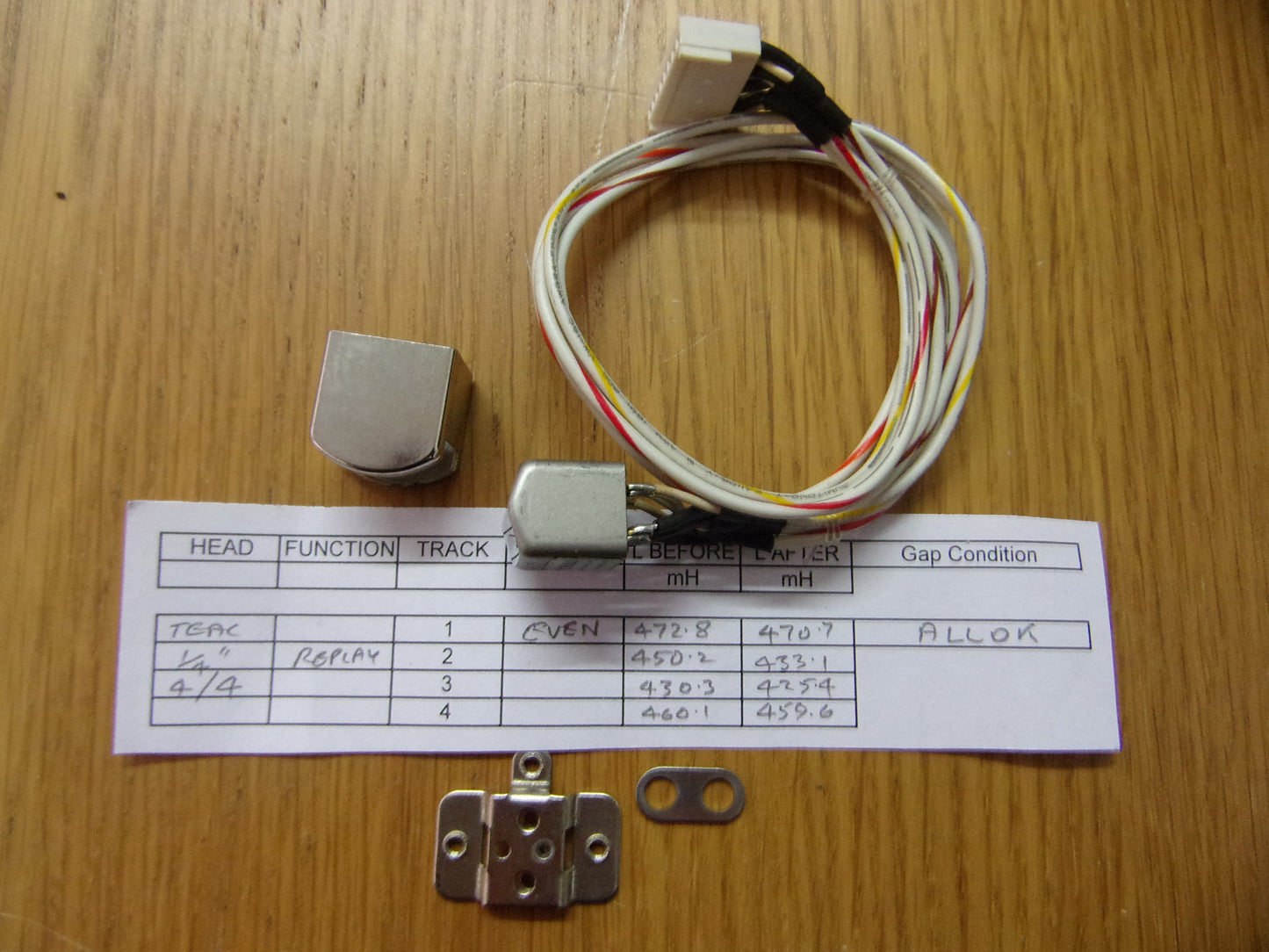 Tascam 22-4 play head 5378301300