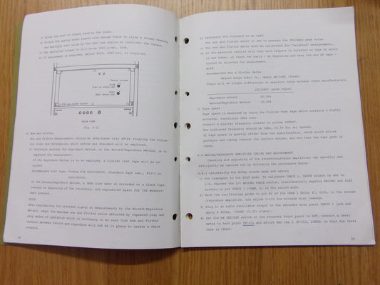 FOSTEX A-8 SERVICE MANUAL