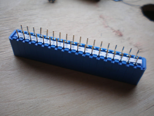 3.96mm / 0.156'' 36 way pcb edge connectors solder pins