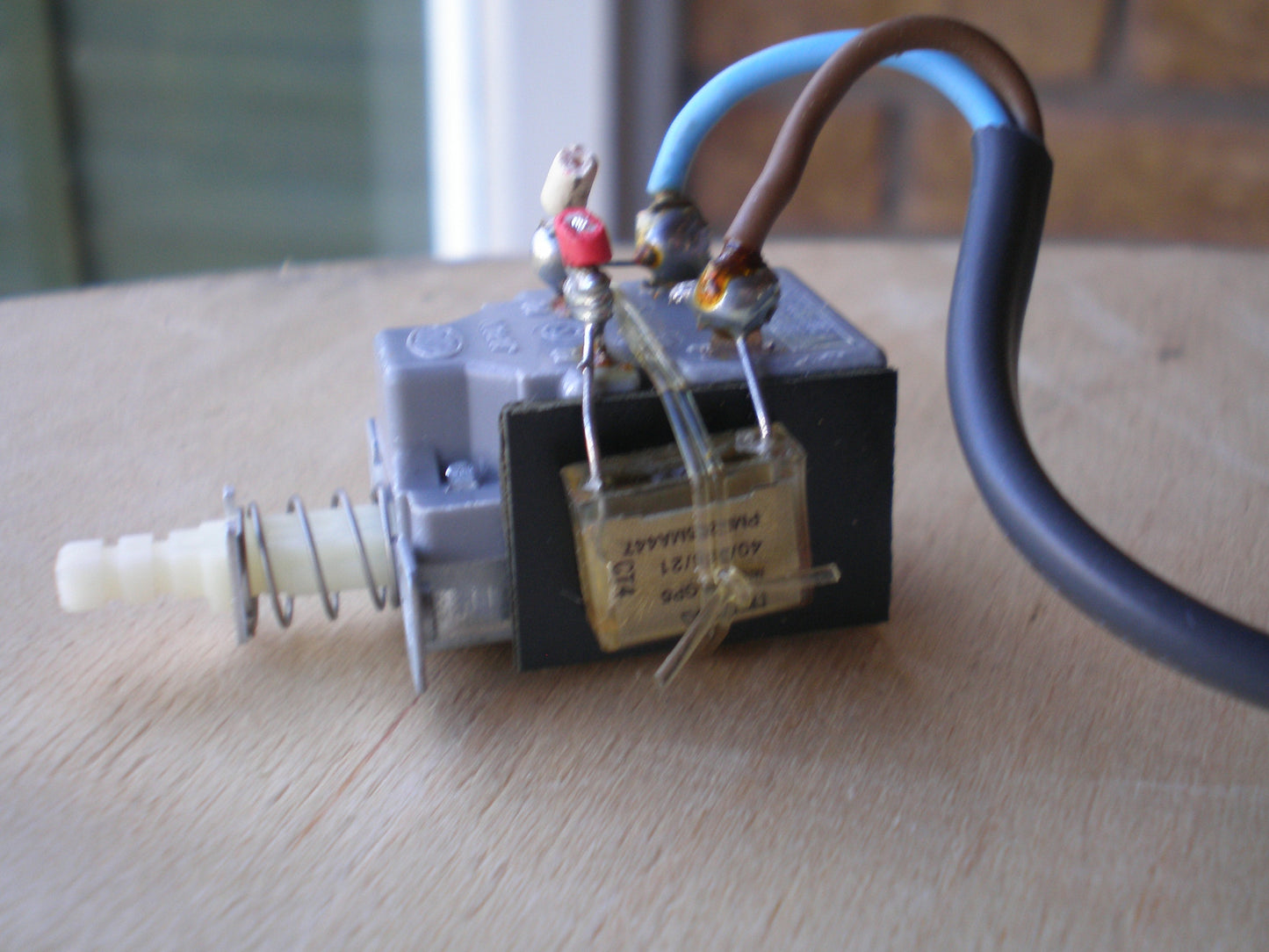 Fostex Model 80 A4 mains power switch
