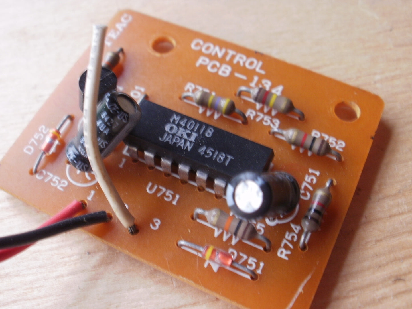 Tascam 133 control pcb 134 5210064500 52100645-00