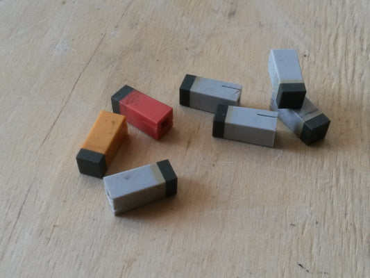 Tascam M2516 series square push buttons