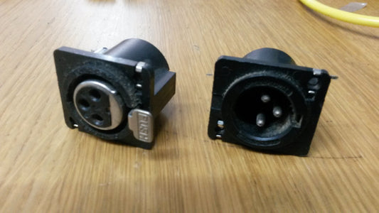 M-1516 and others XLR sockets male or female