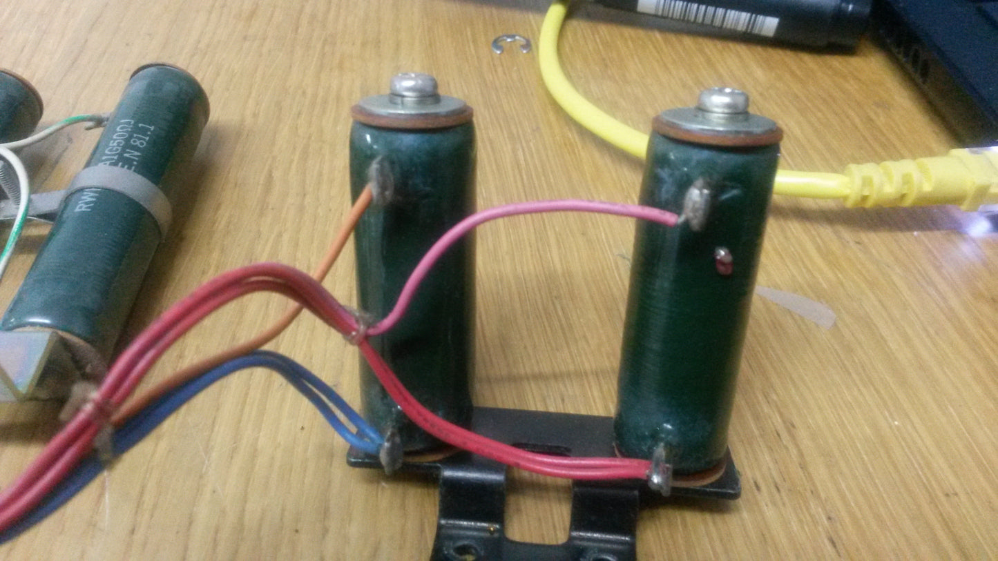 Teac 80-8 power resistor stacks
