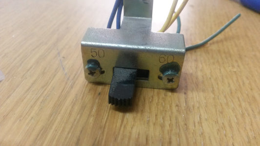 Teac A-3340 mains frequency selector switch