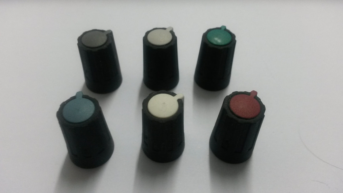 Soundcraft Original Ghost Mixer knobs in different colours Later versions