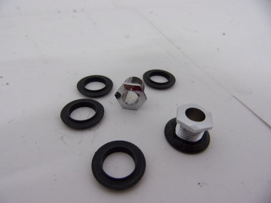 Soudcraft Ghost K3 K1 jack socket tops Chrome Rean