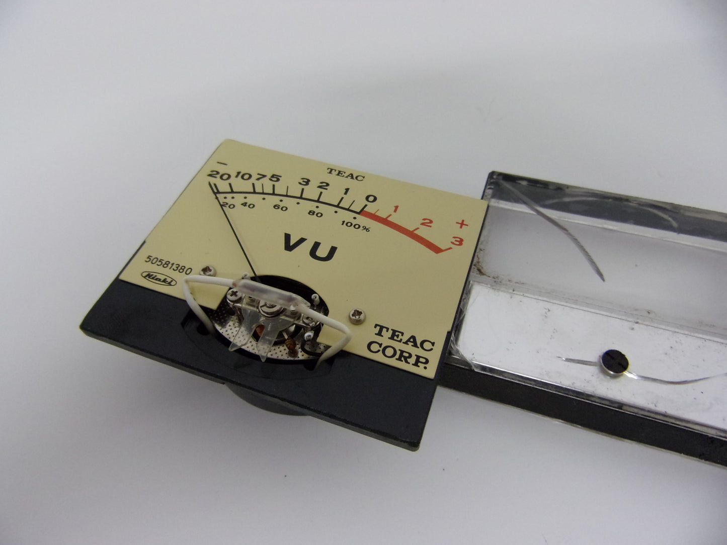 Teac A-3340S A-3340 VU meter 50581380 movement only no plastic/glass