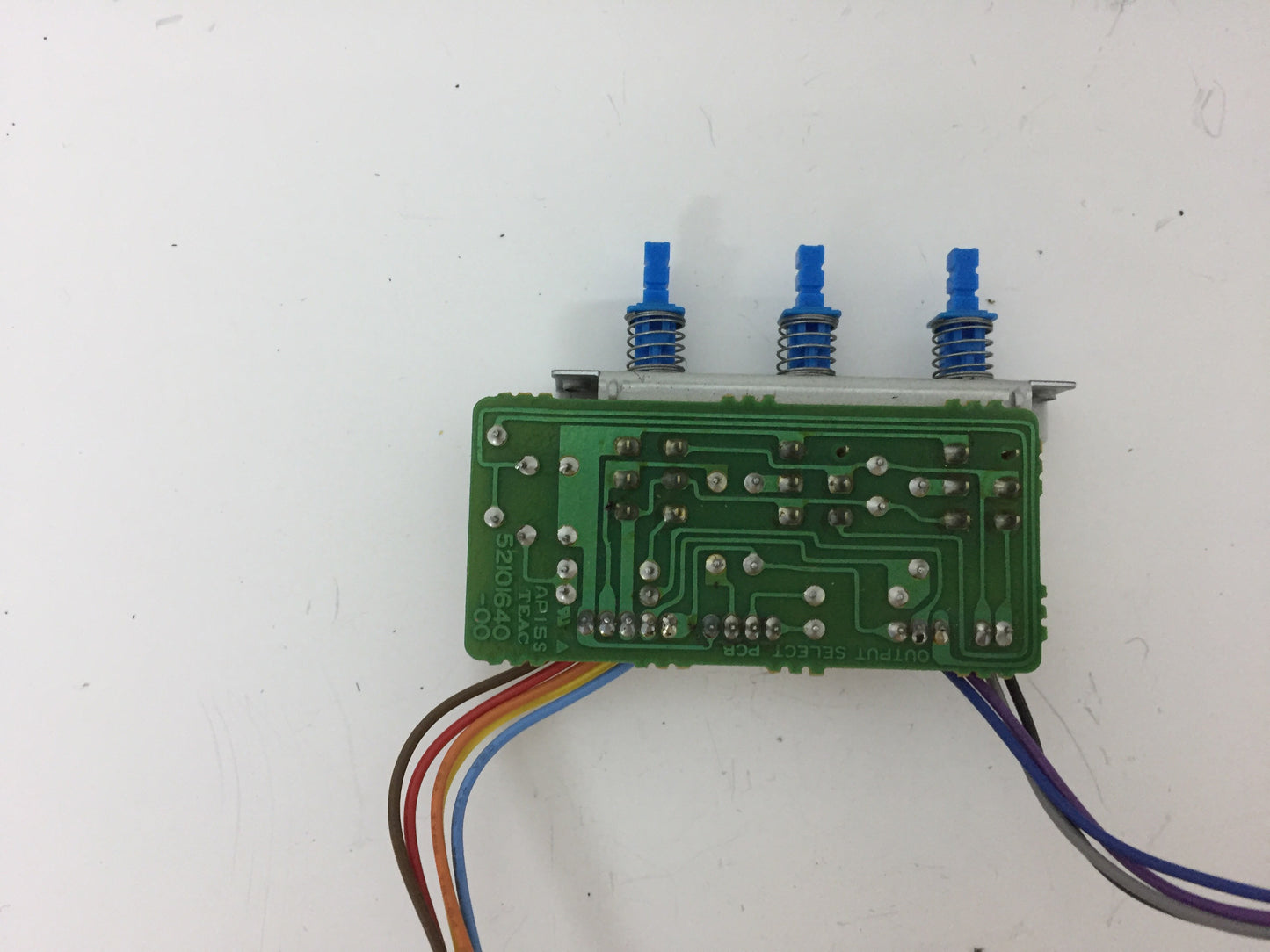 Tascam 34-B output select pcb 52101640-00