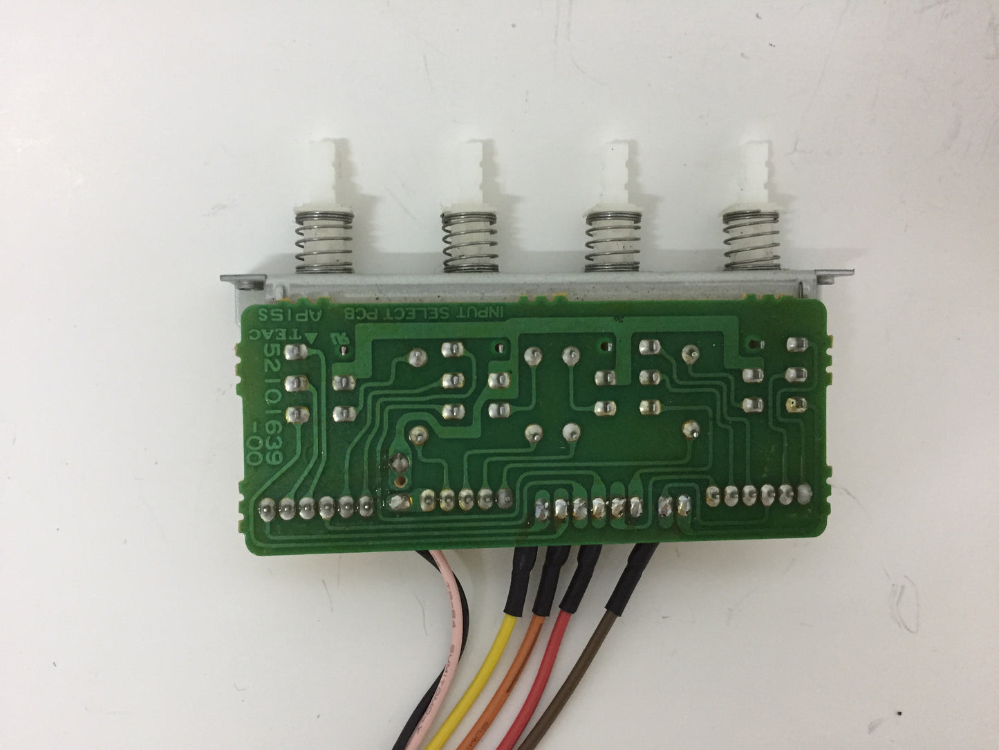Tascam 34-B input select pcb 52101639-00