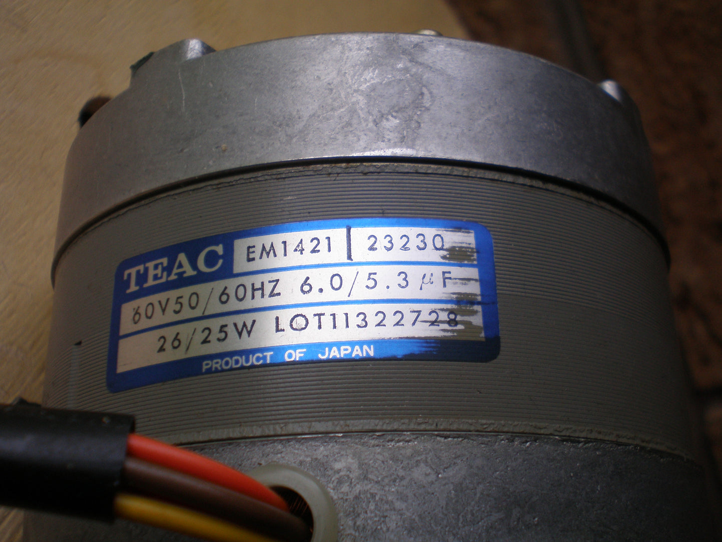 Teac A-3440 a-3340 and others motor model EM1421 left or right